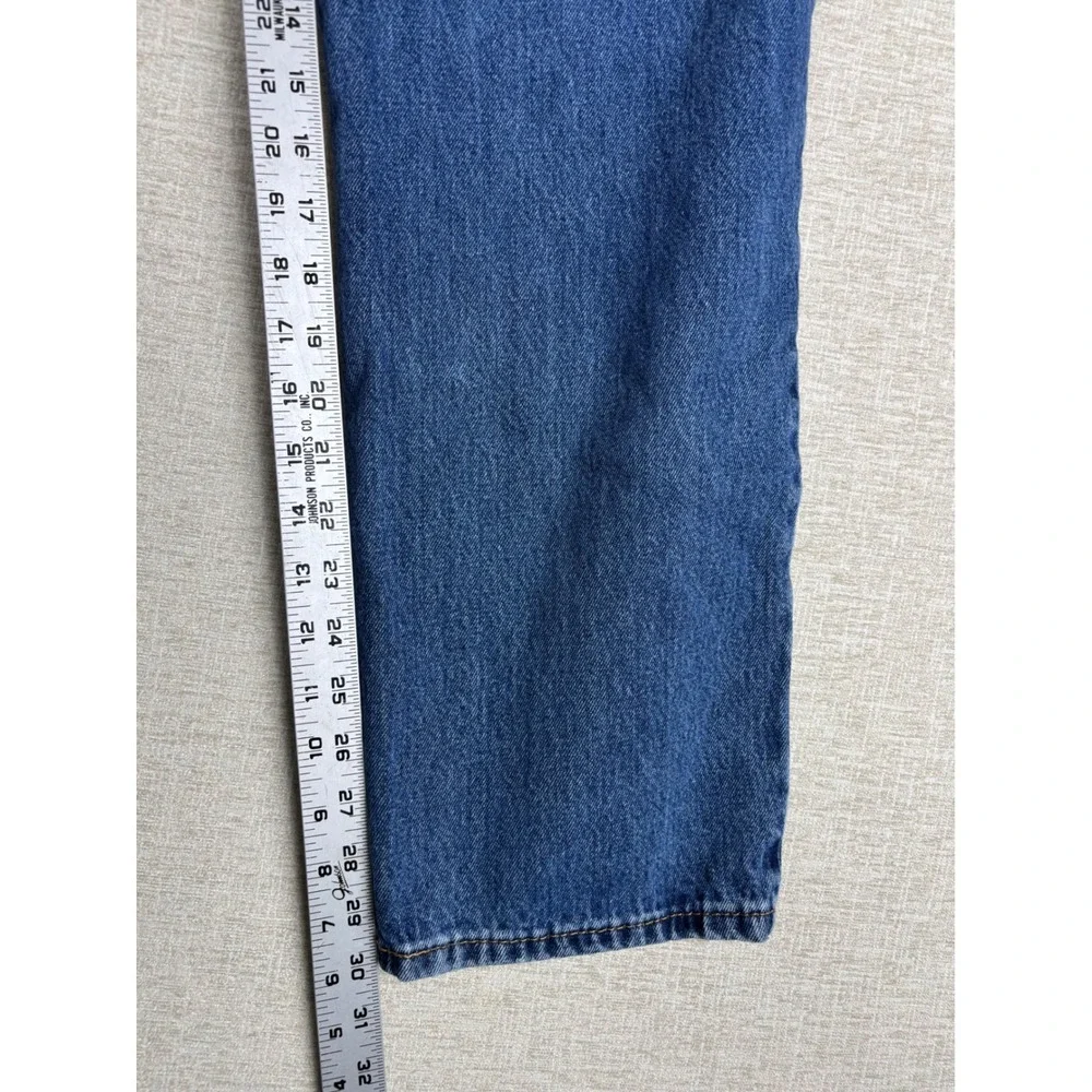 Levis 550 Relaxed Fit  Mens 31x30 Jeans Medium Dark Blue Washed Grungy Denim